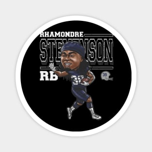 Rhamondre Stevenson New England Cartoon Magnet